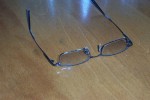 Optical4less review - June 2006 - glasses close-up (transition lenses)